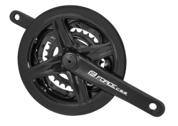 kliky FORCE C8.5 Al 48/38/28z kryt 175mm, černé